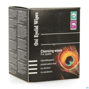 Packshot Ote Eyelid Wipes 15 Wipes