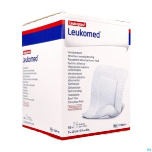 Packshot Leukomed Verband Steriel 8,0cmx10cm 50 7238001
