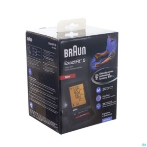 Packshot Bloeddrukmeter Braun Bp6200 Exact Fit Tm5