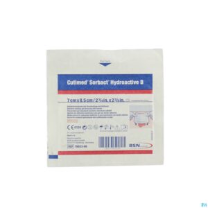 Packshot Cutimed Sorbact Hydroactive B 7x 8,5cm 1 7993300