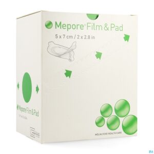 Packshot Mepore Film + Pad Oval 5x 7cm 85 275200