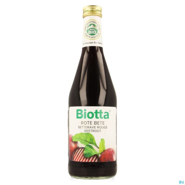 Packshot Biotta Sap Rode Biet 500ml