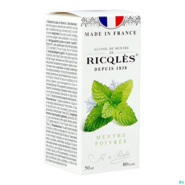 Packshot Ricqles Muntalcohol Fl 5cl