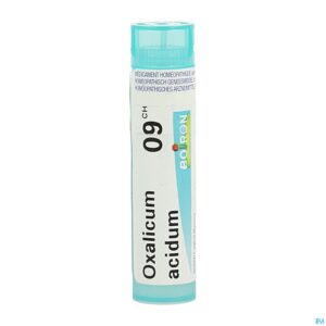 Packshot Oxalicum Acidum 9ch Gr 4g Boiron