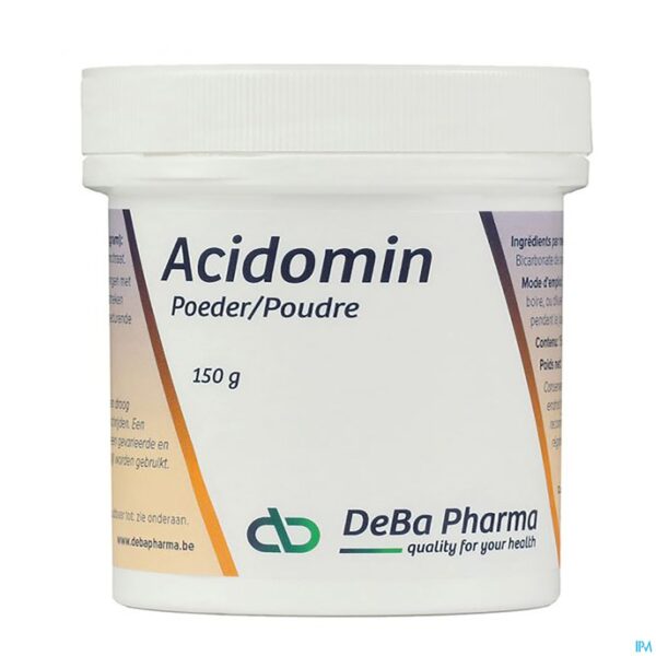 Packshot Acidomin Pdr Oplosbaar 150g Deba Packshot Acidomin Pdr Oplosbaar 150g Deba