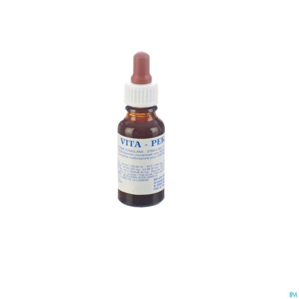 Packshot Vita Peka Honden-katten 15ml