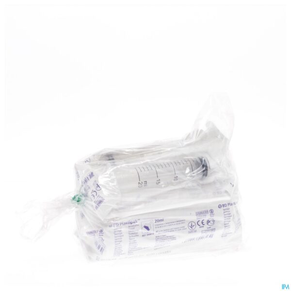 Packshot Bd Plastipak Spuit Luer 20ml 10 300613