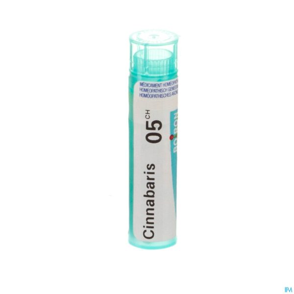 Packshot Cinnabaris 5ch Gr 4g Boiron