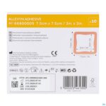 Packshot Allevyn Verb Adh Hydrocel. 7,5x 7,5cm 10 66800009