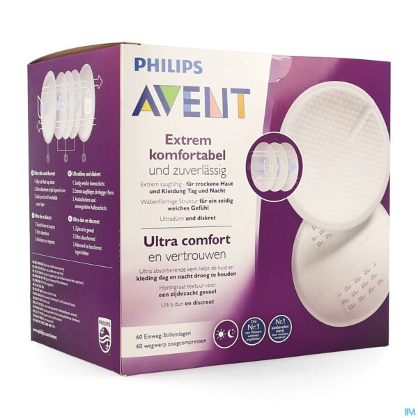 Packshot Philips Avent Borstkompres Dag/nacht 60 Scf254/61