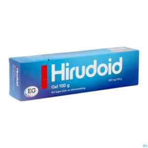 Packshot Hirudoid 300 Mg/100 G Gel  100 G
