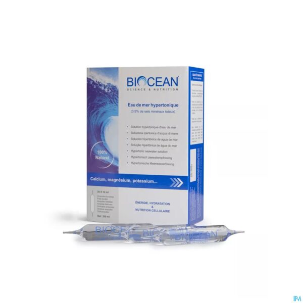 Productshot Biocean Hypertonic Quinton Amp 30x10ml