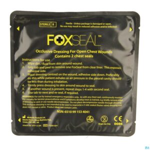 Packshot Chest Seal Foxseal 2 Covarmed