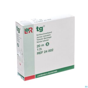 Packshot Tubegauz Buisvormig Verband 20m T3 24002