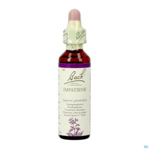 Packshot Bach Flower Remedie 18 Impatiens 20ml
