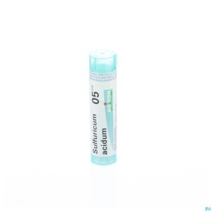 Packshot Sulfuricum Acidum 05ch Gr 4g Boiron