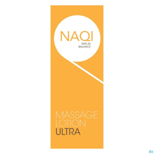 Packshot NAQI Massage Lotion Ultra 200ml