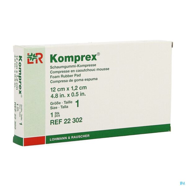 Packshot Komprex 1 Niervormig 12cm Dik 1.5cm