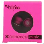 Packshot Blox Music Oordoppen Fluo Roze 1 Paar