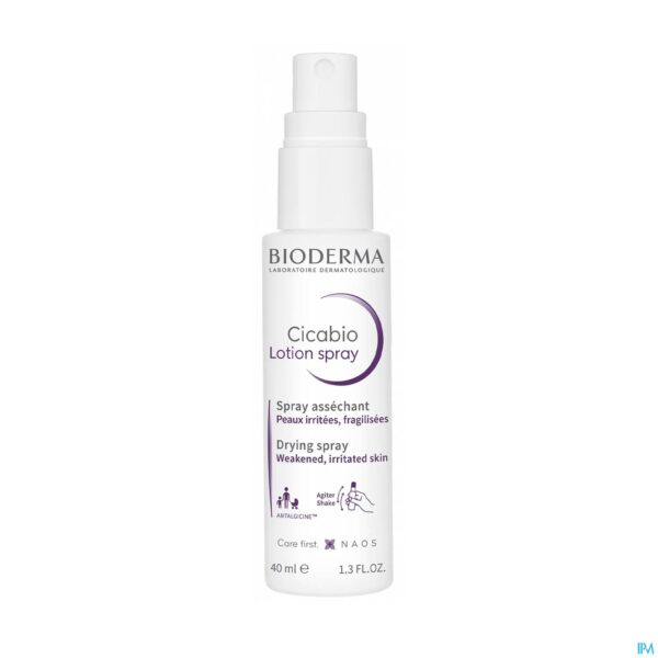 Productshot Bioderma Cicabio Lotion Herstellende Spray 40ml
