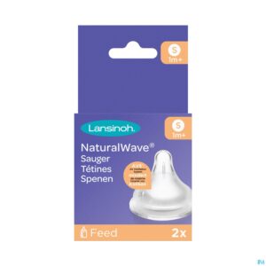 Packshot Lansinoh Natural Wave Speen Slow 2