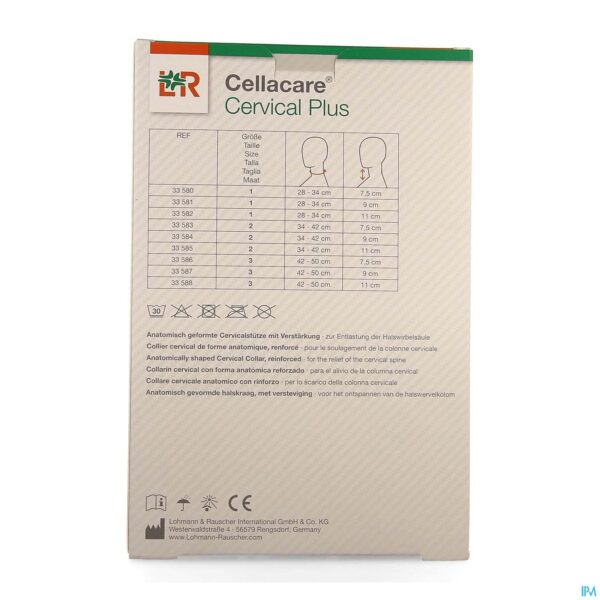 Packshot Cellacare Halskraag Plus 2 7,5cm