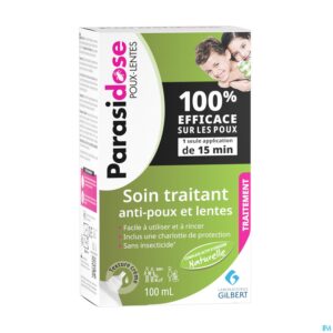 Packshot Parasidose Soin Traitant Tube 100ml
