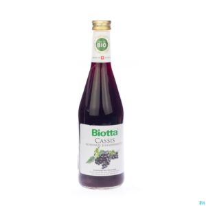 Packshot Biotta Sap Zwarte Bes 500ml