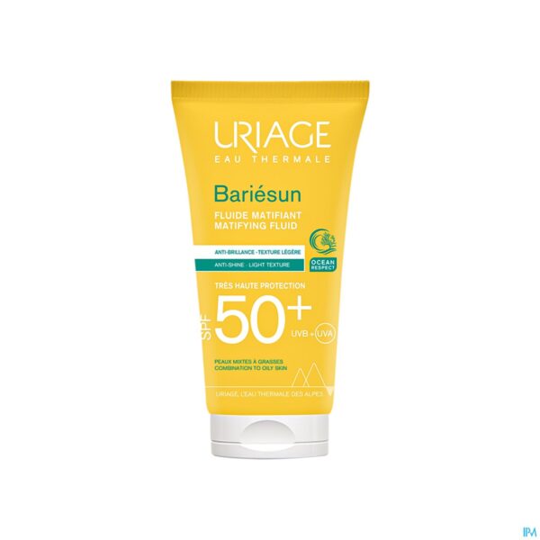 Productshot Uriage Bariesun Mat Ip50+ Emulsie 50ml