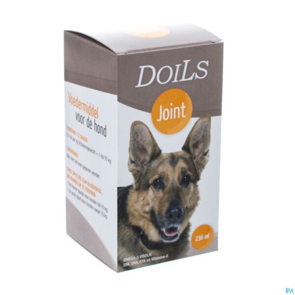 Packshot Doils Arthrosis Hond Olie 236ml
