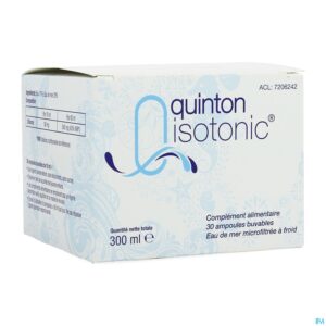 Packshot Quinton Isotonic Amp 30x10ml