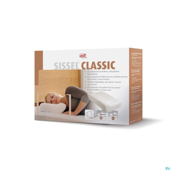 Packshot Sissel Classic Hoofdkussen Ortho.stand+overtr.kat.