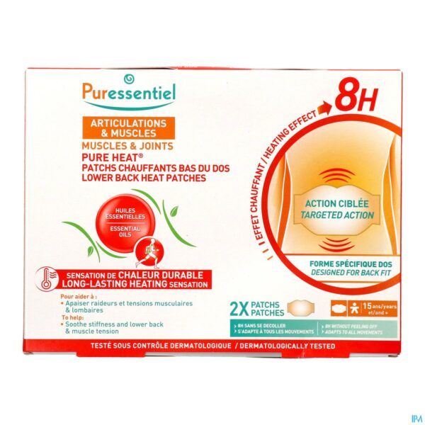 Packshot Puressentiel Gewrichten Spier Patch Verwarm.lumb.2 Packshot Puressentiel Gewrichten Spier Patch Verwarm.lumb.2
