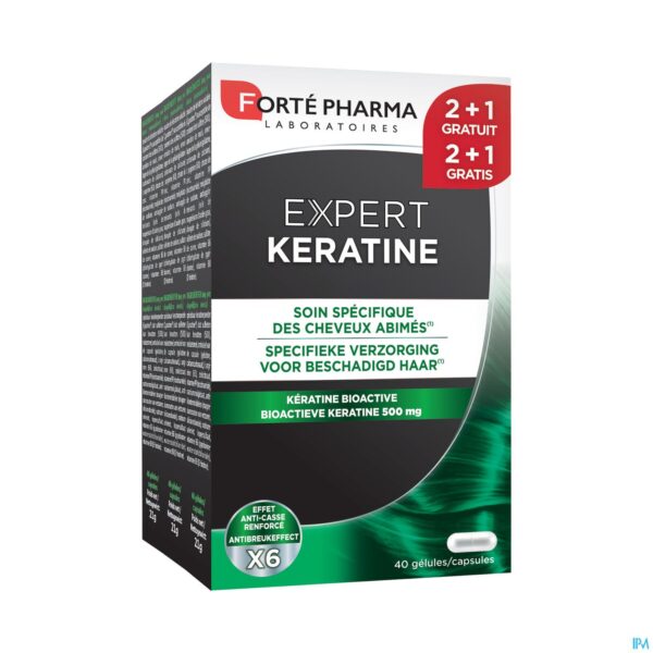Packshot Expert Keratine Caps 120 2+1 Gratis Packshot Expert Keratine Caps 120 2+1 Gratis
