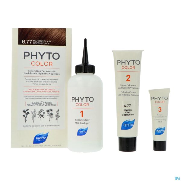 Productshot Phytocolor 6.77 Marron Clair Cappuccino
