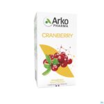 Packshot Arkocaps Cranberryne Plantaardig 45