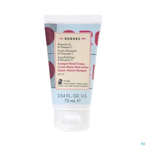 Packshot Korres Kb Handcr A/vlek Ip15 Amand.olie Vit C 75ml