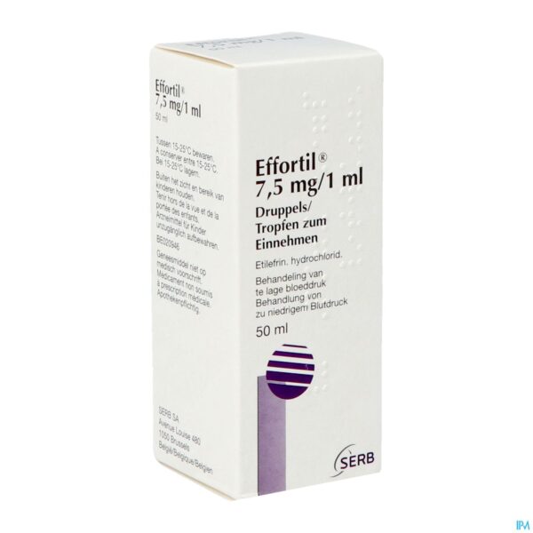 Packshot Effortil Gutt. 50g 0,75 % Packshot Effortil Gutt. 50g 0,75 %