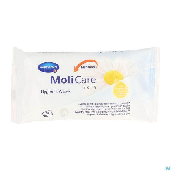 Packshot Molicare Skin Vochtige Doekjes10 P/s Packshot Molicare Skin Vochtige Doekjes10 P/s