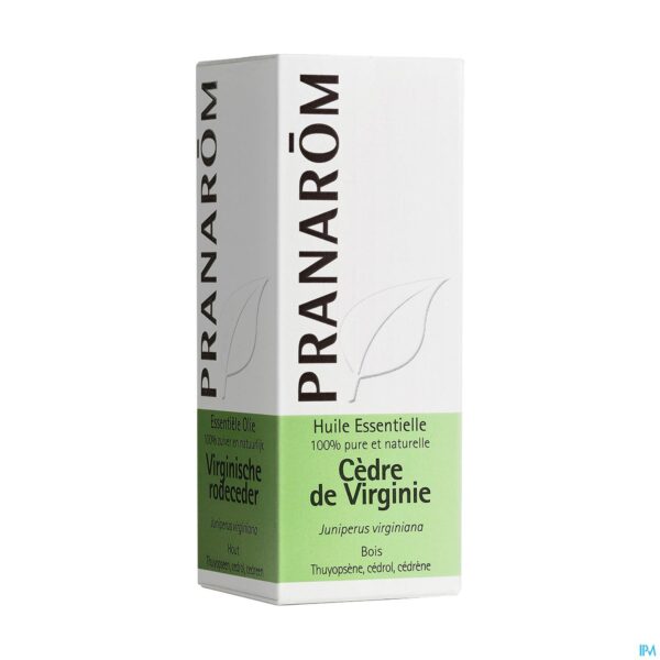 Packshot Pranarom Eo Ceder Virginia 10ml