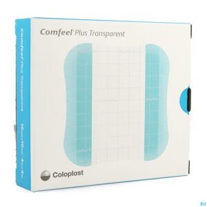 Packshot Comfeel Plus Transp Postop 10x10cm 10 33533
