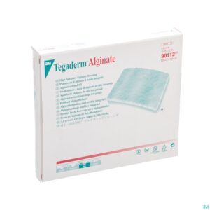 Packshot Tegaderm Alginate Steril 10cmx10cm 10 90112