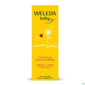 Packshot Weleda Calendula Bb Gezichtscreme Nf Tube 50ml