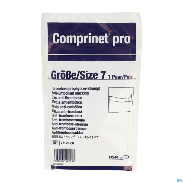 Packshot Comprinet Pro Thigh Kous A/embolie T7 1paar7712500