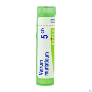 Packshot Natrum Muriaticum 5ch Gr 4g Boiron
