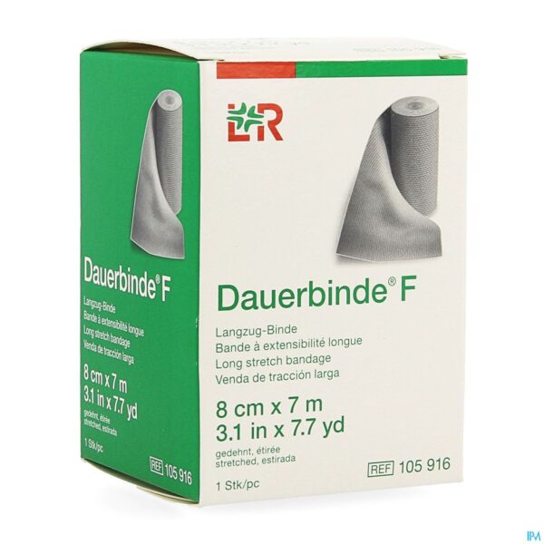 Packshot Dauerbinde F 8cm X 7m 1 105916