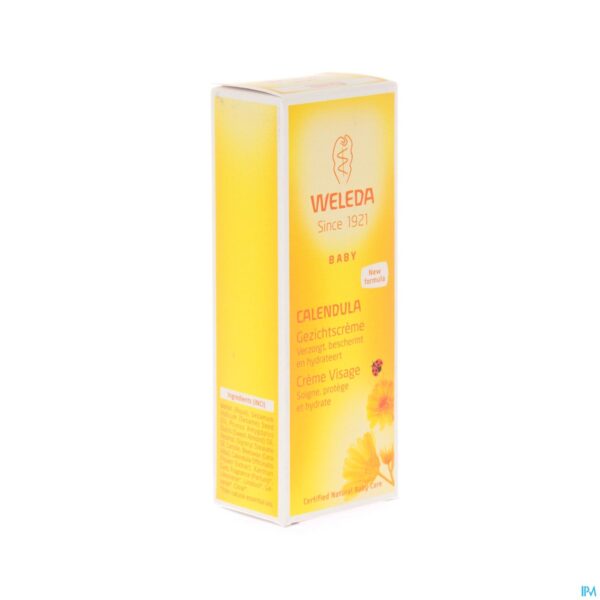 Packshot Weleda Calendula Bb Gezichtscreme Nf Tube 50ml