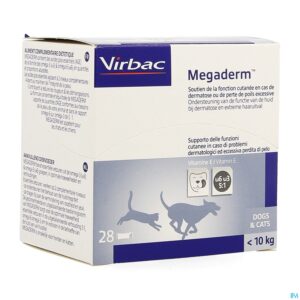 Packshot Megaderm Orale Oplossing Unidoses 28 X 4ml