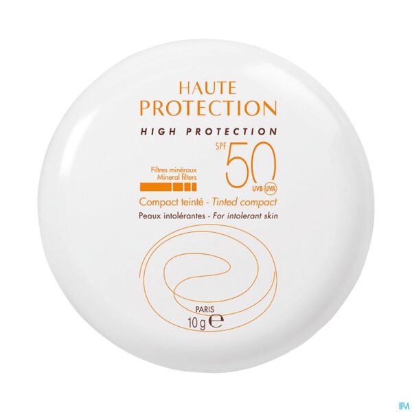 Productshot Avene Zon Compact Getint Spf50+ Goud 10g Productshot Avene Zon Compact Getint Spf50+ Goud 10g