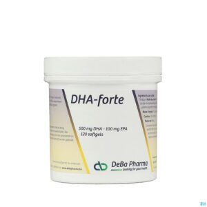 Packshot Dha Forte Caps 120x500mg Deba